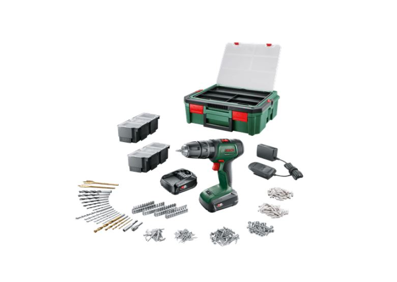 Wiertarko-wkrętarka z akcesoriami Bosch UniversalImpact 18V