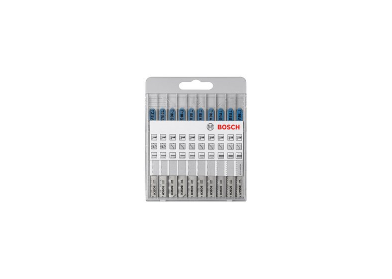 Brzeszczoty 10szt Bosch X-PRO LINE JSB SET "BASIC FOR METAL