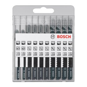 Brzeszczoty 10szt Bosch X-PRO LINE JSB SET "BASIC FOR WOOD"