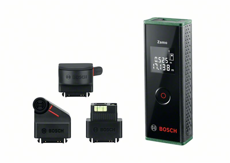 Dalmierz laserowy z 3 adapterami Bosch Zamo III Set