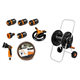 Wózek z wężem 1/2" 20m i zraszaczami Bradas BLACK LINE ECO-AG26020SET2