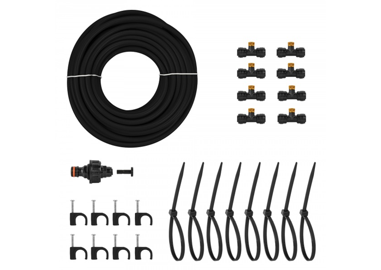 Ogrodowa mgiełka wodna 15m Bradas BLACK LINE ECO-Z1015