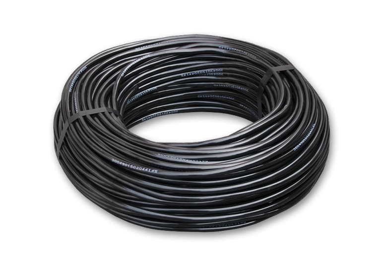 Wąż do mikro zraszaczy, 4 x 7mm, 200m Bradas PVC BLACK
