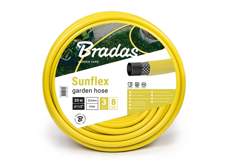 Wąż ogrodowy 1/2" 30m Bradas SUNFLEX WMS1/230
