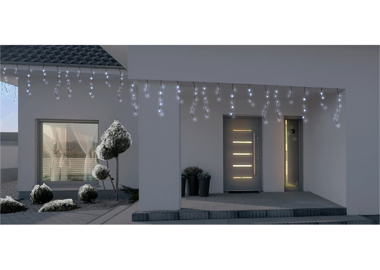 Kurtyna świetlna LED, sople Bulinex 13-572