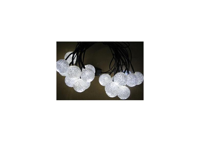 Lampki na choinkę kryształowe kule Bulinex 37-432