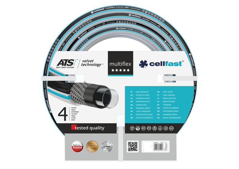 Wąż ogrodowy multiflex ats vt 1/2'' 25mb Cellfast C 13-200
