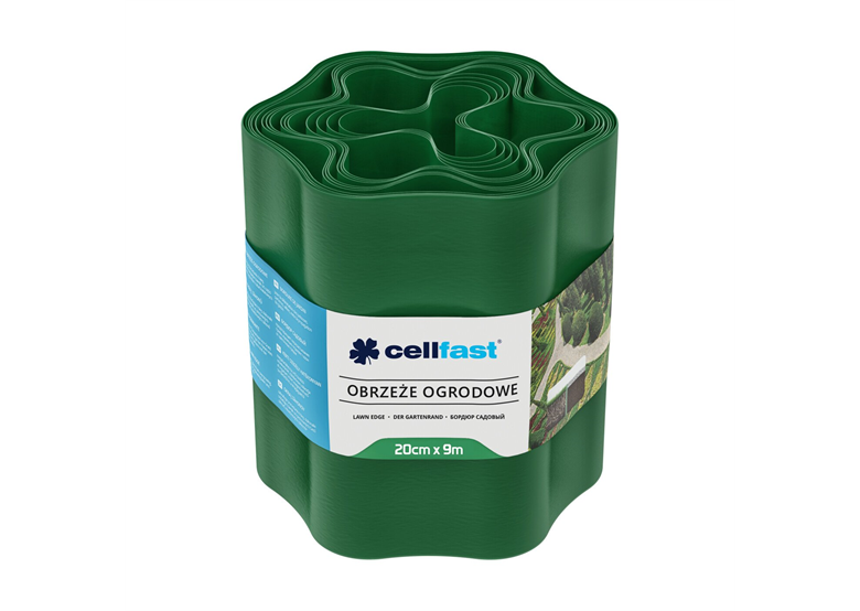 Obrzeże ogrodowe zielone 20 cm x 9 m Cellfast C 30-003H