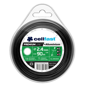 Żyłka tnąca PREMIUM - okrągła  2,4 mm x 90 m /blister/ Cellfast C 35-037