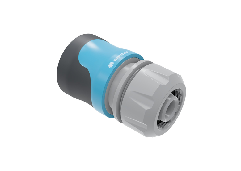 Szybkozłącze - przelot SAFETOUCH  (ABS/PC) IDEAL 1/2"-5/8" /blister/ Cellfast C 50-632