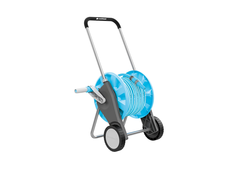 Wózek z wężem 1/2" 20m i zraszaczem Cellfast COMPACT