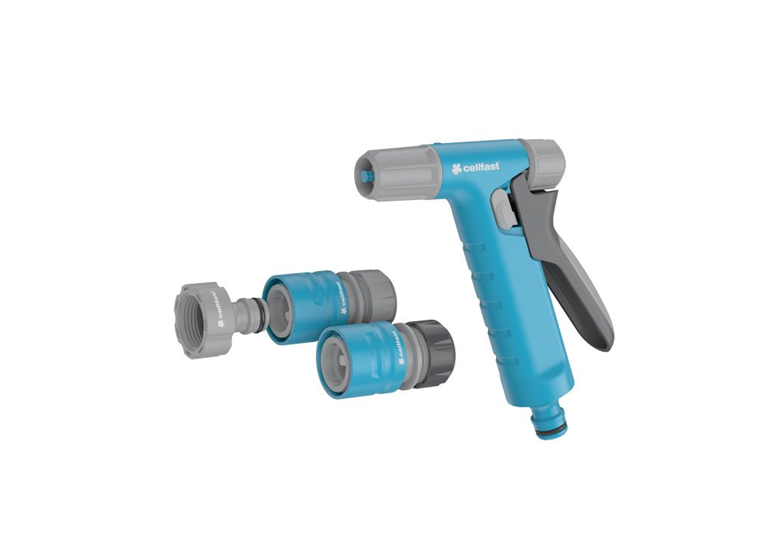 Zestaw ze zraszaczem pistoletowym 1/2"-5/8" Cellfast HYDRON IDEAL 50-760
