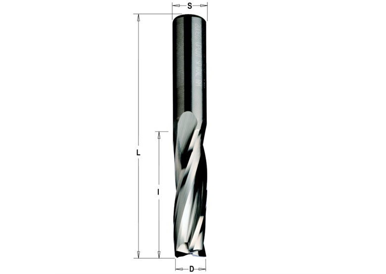 Frez spiralny wykańczający D=20, I=70, L=120, S=20 Cmt 193.201.11