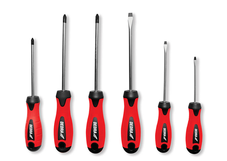 Zestaw wkrętaków 6szt Dedra 06A093