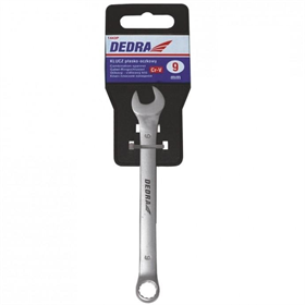 25mm CrV klucz płasko-oczkowy Dedra 1459P