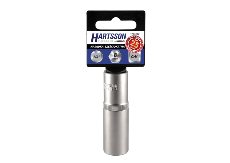 Nasadka długa 6kąt 1/2" 19 mm Dedra 17B319Z