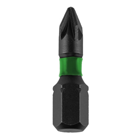 Końcówki wkrętakowe udarowe PZ2x25mm, 10szt. Dedra 18A51PZ20-10