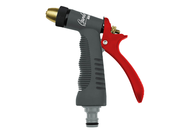 Pistolet zraszający prosty reg.dysza mosiężn TRIGGER CONTROL Dedra 80N221K