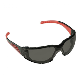 Okulary ochronne przyciemniane, FT pianka Eva Dedra BH1057BL