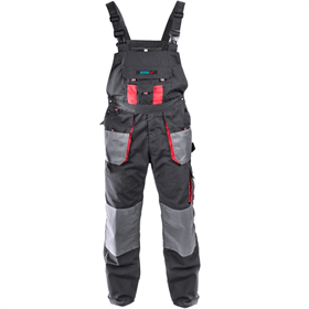 Spodnie ogrodniczki L/52, gramatura 265g/m2 Dedra BH2SO-L