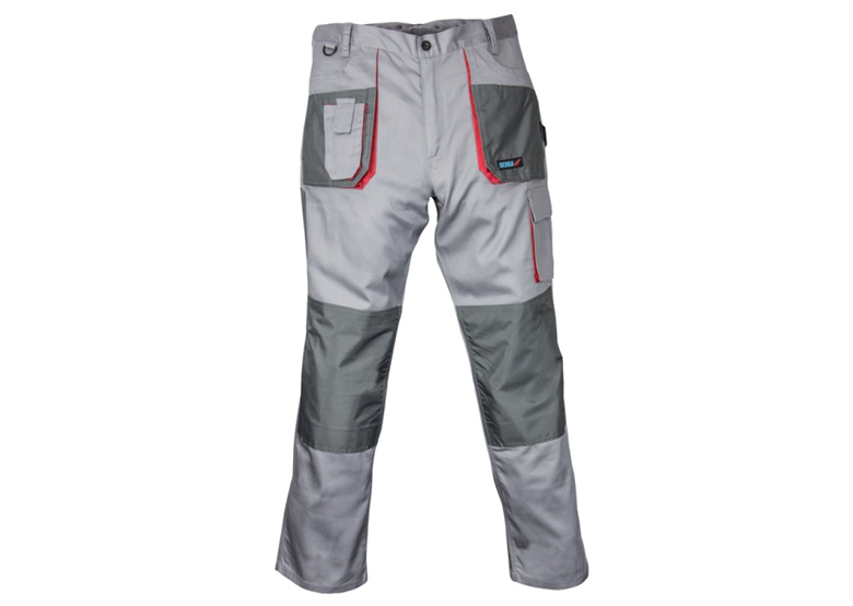 Spodnie ochronne L/52, szare, Comfort line 190g/m2 Dedra BH3SP-L