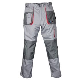 Spodnie ochronne LD/54, szare, Comfort line 190g/m2 Dedra BH3SP-LD