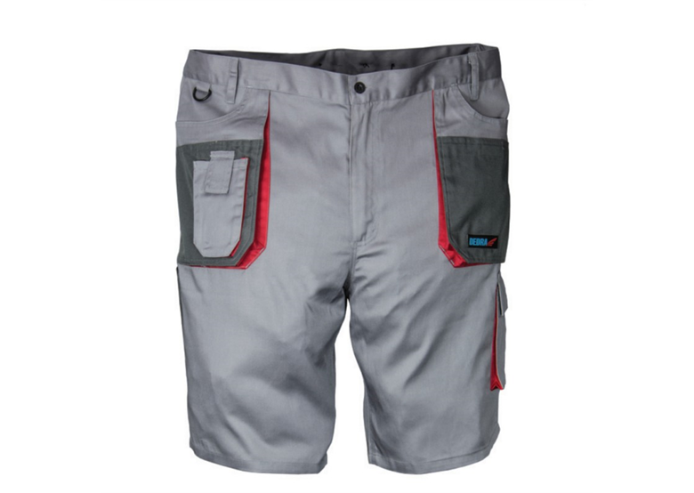 Szorty ochronne M/50, szare, Comfort line 190g/m2 Dedra BH3ST-M