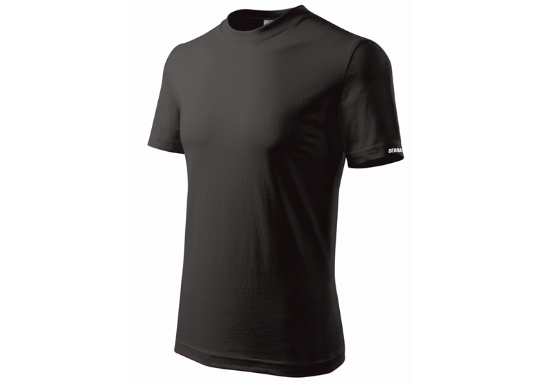 Koszulka męska czarna rozmiar L Dedra BH5TB-L