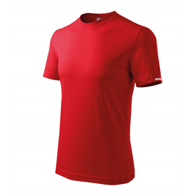 Koszulka męska T-shirt XL, czerwona, 100% bawełna Dedra BH5TC-XL
