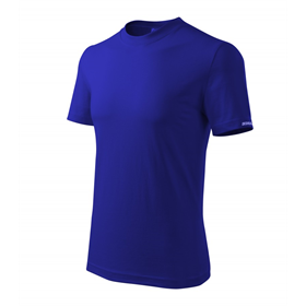 Koszulka męska T-shirt XXXL, granatowa, 100% bawełna Dedra BH5TG-XXXL