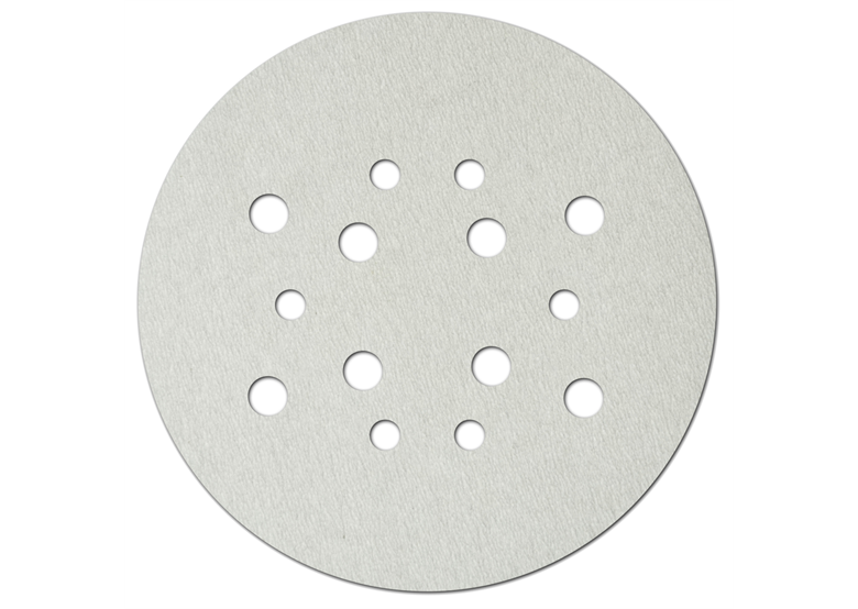 Tarczki ścierne białe uniwersalne 225mm,grad 80,rzep,kpl5szt Dedra DED7749UW1