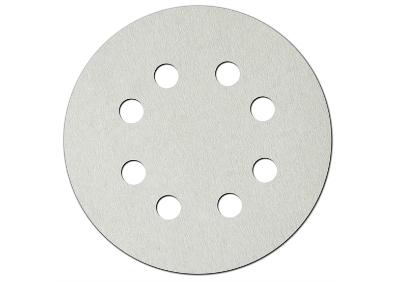 Tarczki ścierne białe 180mm, gradacja 180, rzep, kpl 5szt Dedra DED7764W5