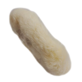 Futro polerskie z rzepem (wełna) 180mm Dedra DED79554