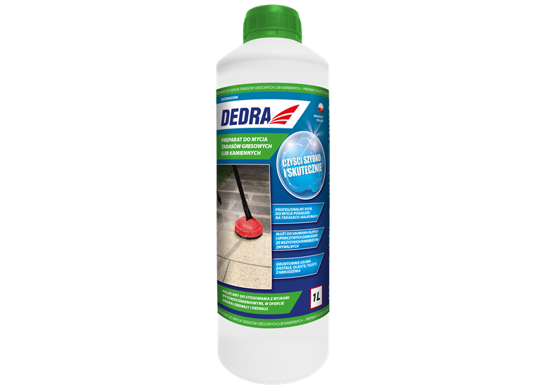 Preparat 1L do mycia tarasów gresowych lub kamiennych Dedra DED8823A6