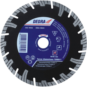 Tarcza diamentowa Turbo-T 115x22,2mm Dedra H1192