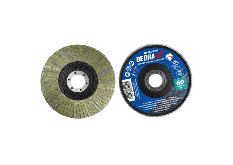 Ściernica listkowa diamentowa 125x22mm G120 Dedra H12L0120