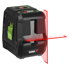 Laser krzyżowy czerwony Dedra MC0901