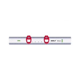 Przymiar alu.50 cm, 2 libelki, przesuwne znaczniki odc. Dedra ML2051