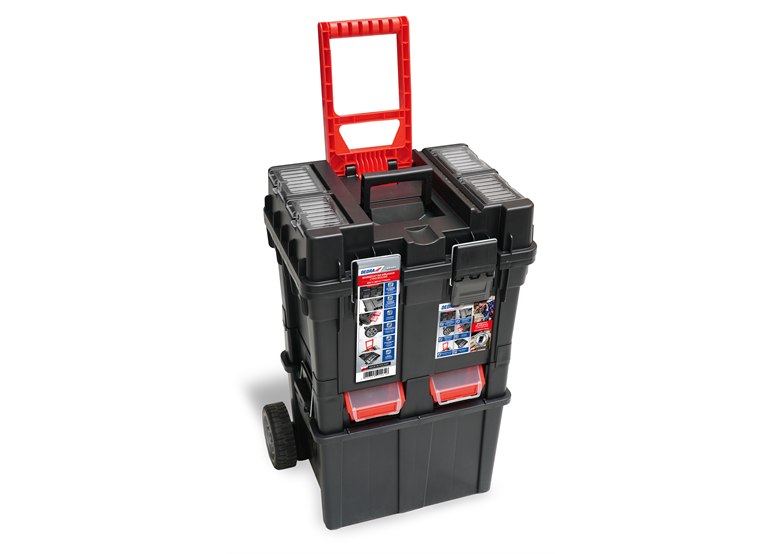 Warsztat na kółkach z 4 ergoboxami Dedra N0200