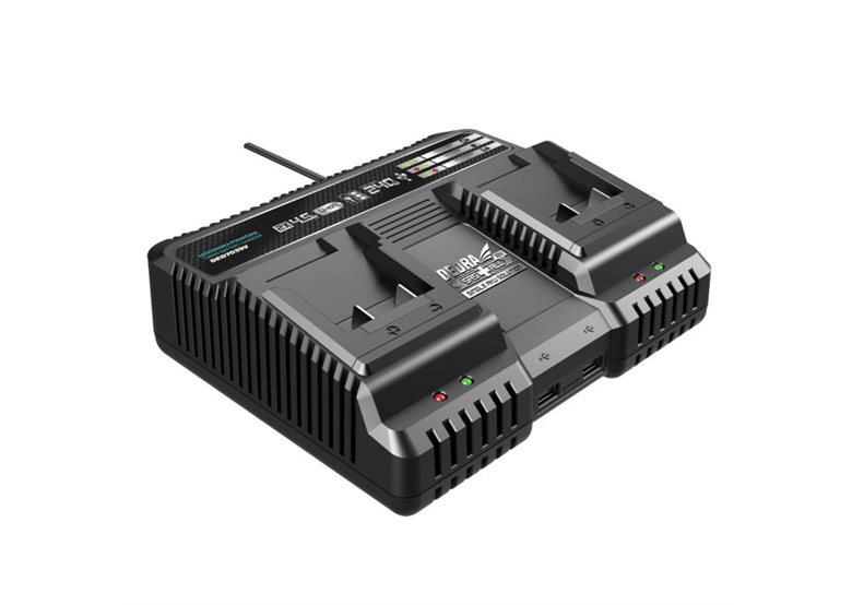 Ładowarka 2-portowa Dedra SAS+ ALL 18V DED7039V