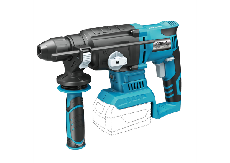 Młot udarowo-obrotowy SDS-Plus Dedra SAS+ ALL 18V DED7149