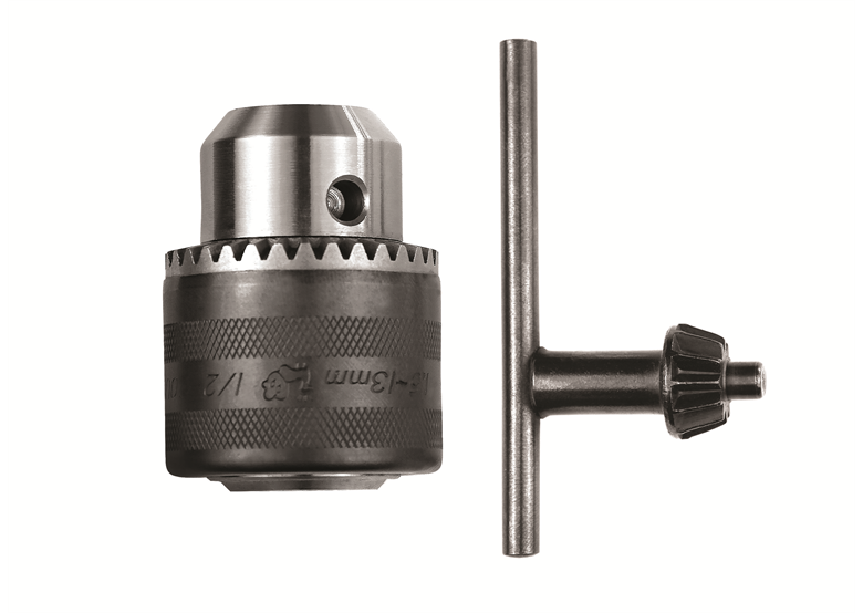 Uchwyt wiertarski 13mm 1/2"" 20UNF z kluczykiem Dedra YKS021