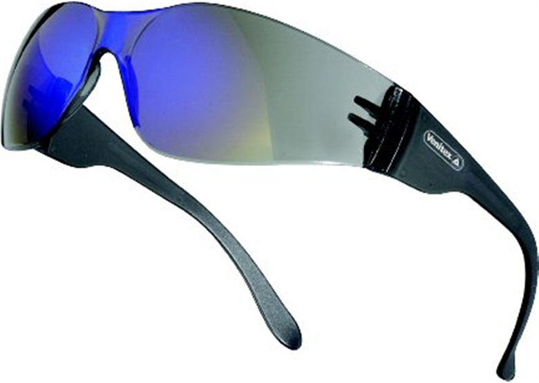 Okulary z poliwęglanu czarne UV400 DeltaPlus Venitex BRAVA
