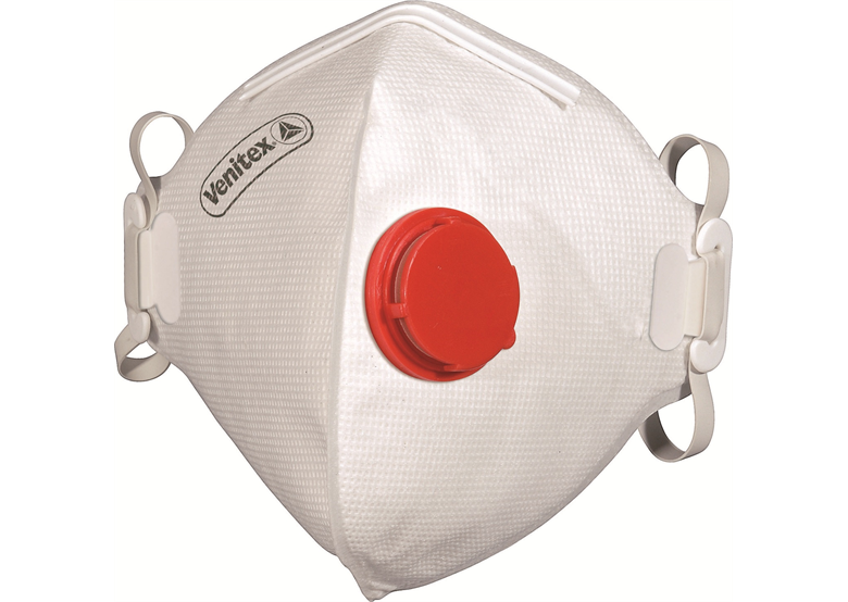 Półmaska z filtrem FFP3 z zaworem składana w pionie 10 sztuk DeltaPlus Venitex M1300VBC