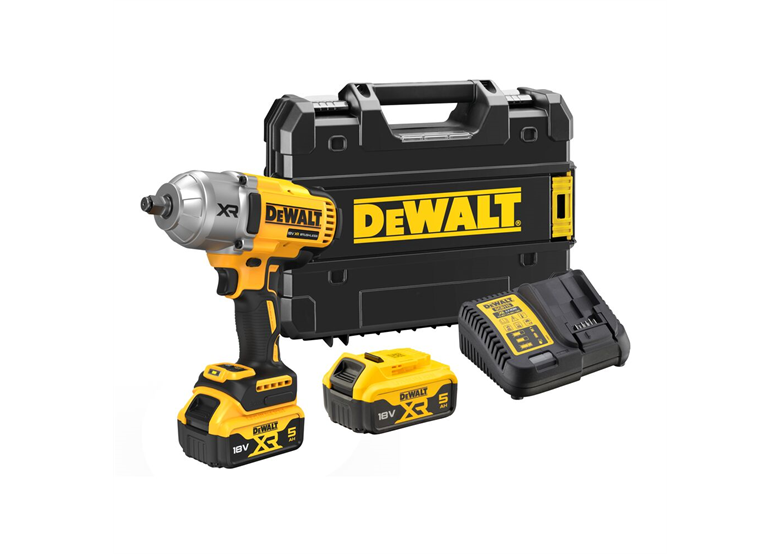 Klucz udarowy DeWalt 18V XR DCF900P2T 2x5.0Ah