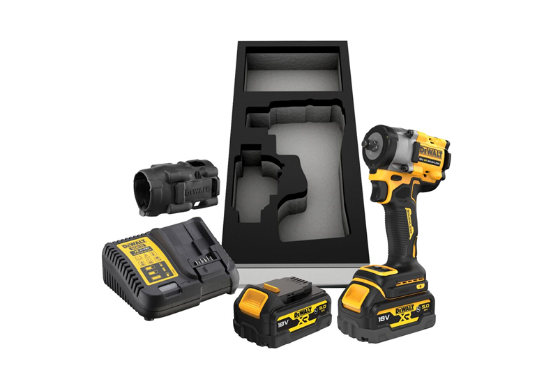 Klucz udarowy DeWalt 18V XR DCF923P2G 2x5.0Ah