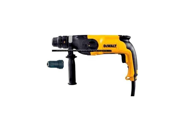 Młotowiertarka SDS-Plus, 24 mm z funkcją kucia, z szybkowymiennym uchwytem DeWalt D25104K