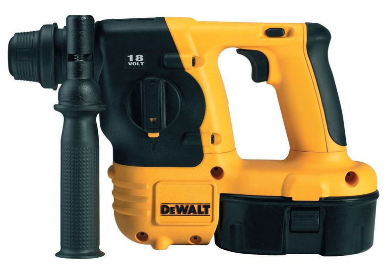 Akumulatorowa młotowiertarka z uchwytem SDS-Plus DeWalt DC212KA