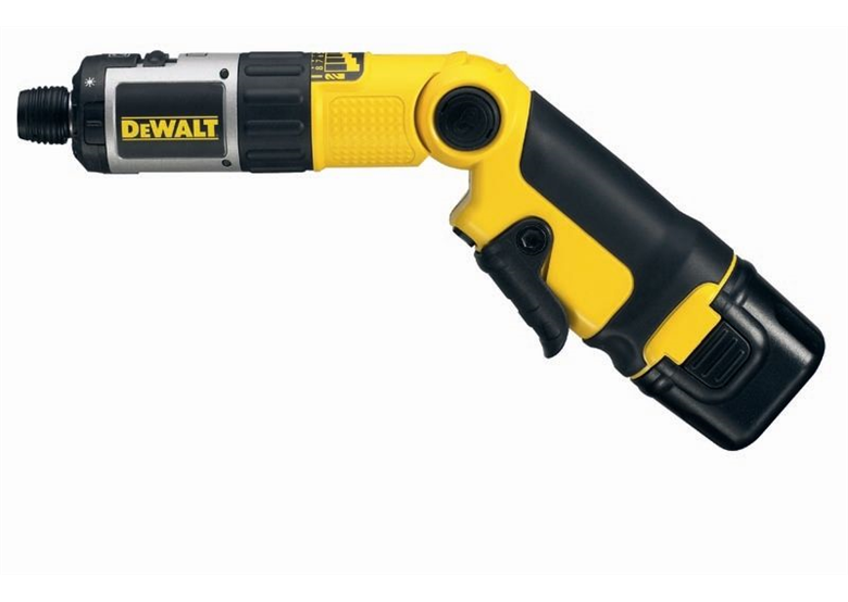 Akumulatorowy wkrętak z 3-pozycyjną rękojeścią DeWalt DC600