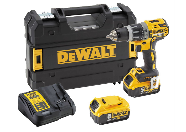Wiertarko-wkrętarka udarowa 18V DeWalt DCD796P2